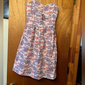 Strapless dress